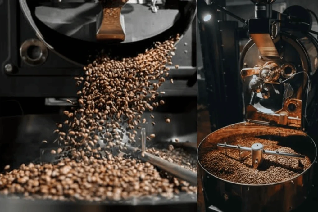 Different coffee roasting equipment options from basic to professional