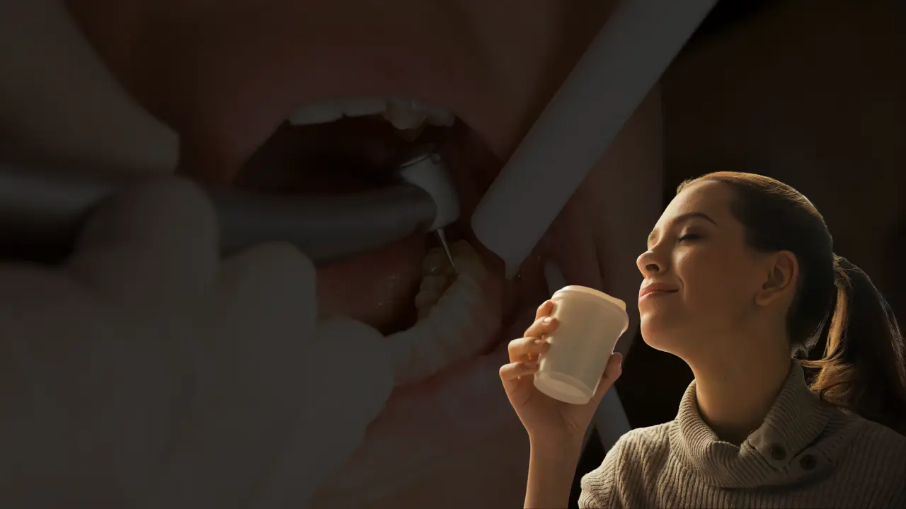 Can i drink coffee after a filling