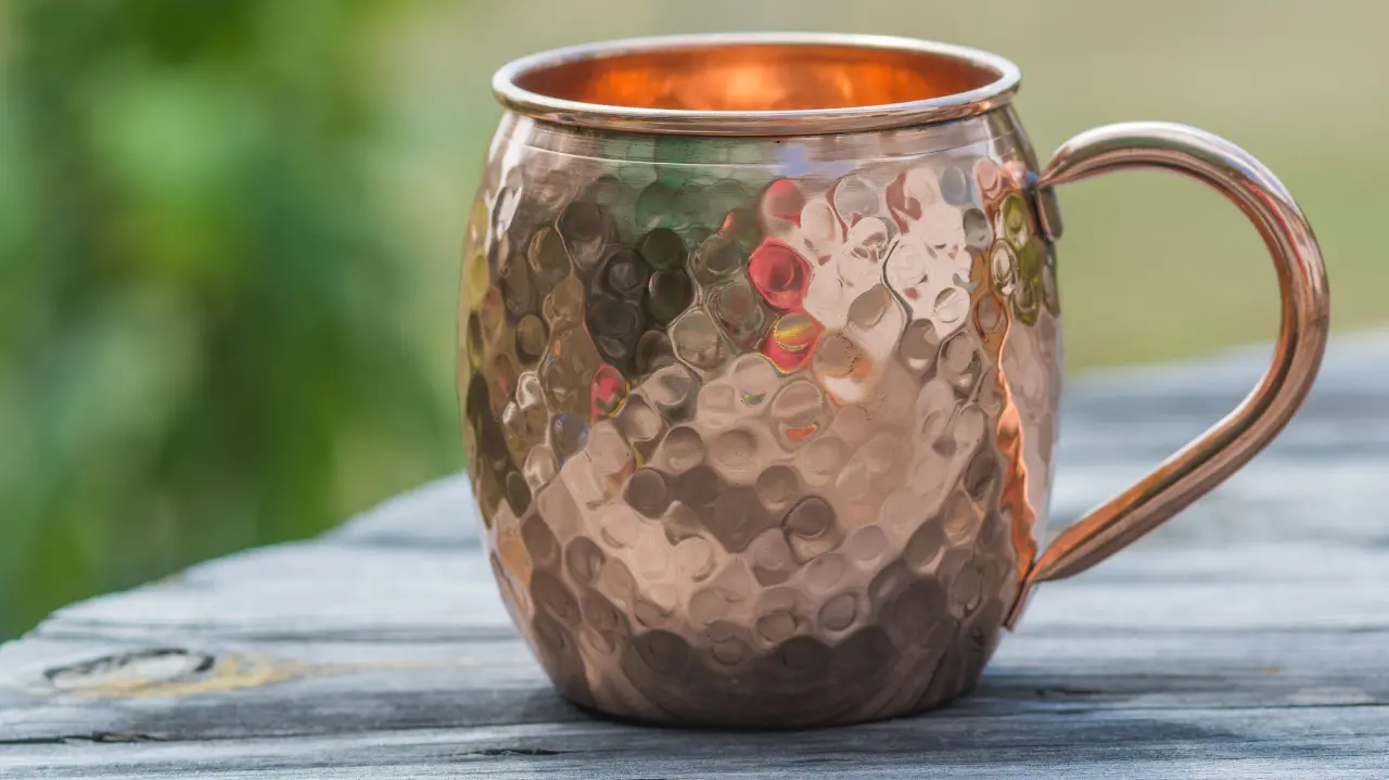 copper mug coffee