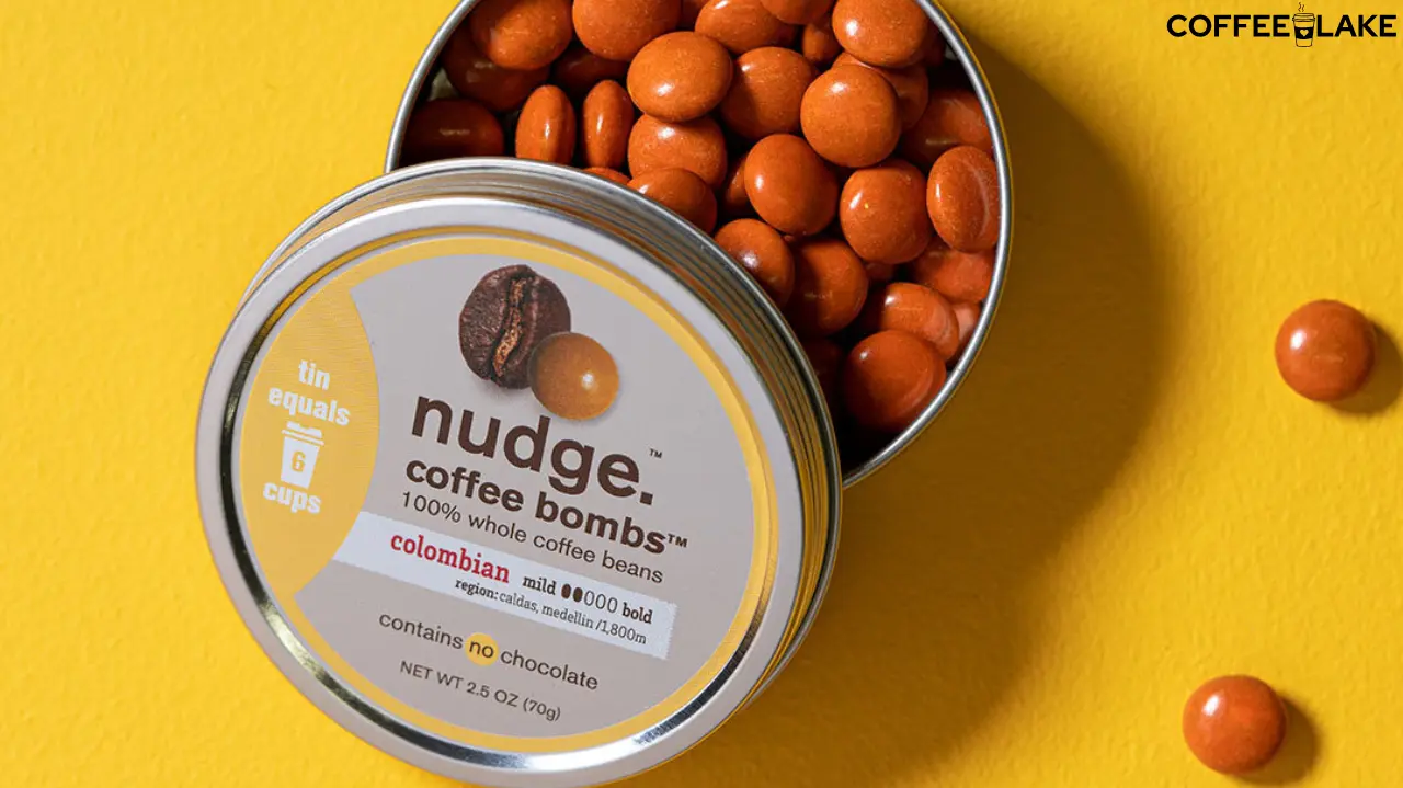 nudge coffee bombs caffeine content